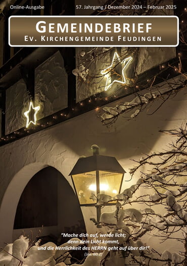 Gemeindebrief Dezember 2024