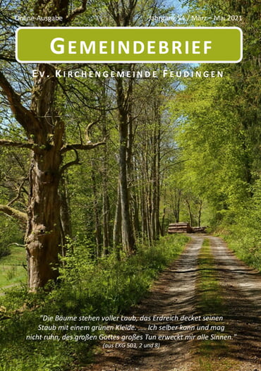 Gemeindebrief März 2021