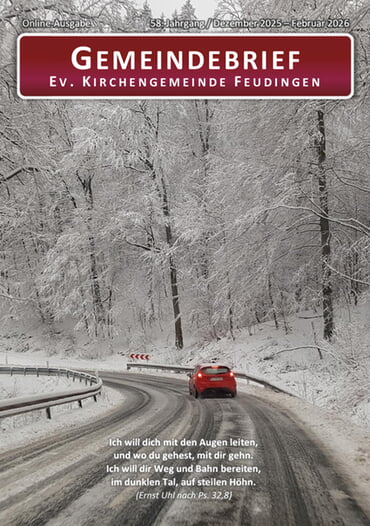 Gemeindebrief Dezember 2025