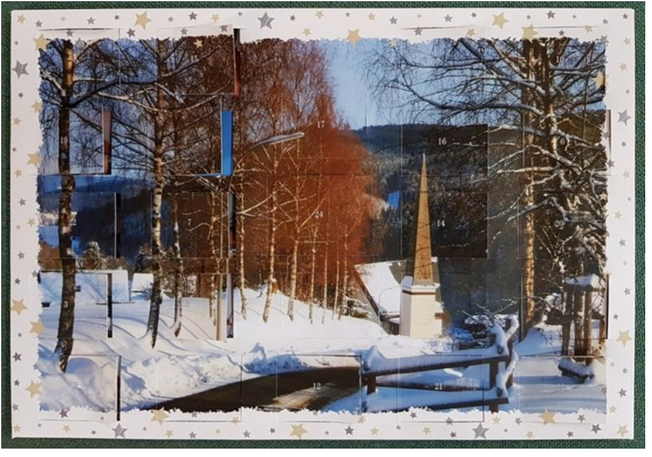 Lebendiger Adventskalender - Volkholz