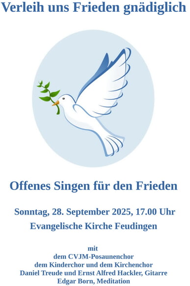 „Verleih‘ uns Frieden gnädiglich“