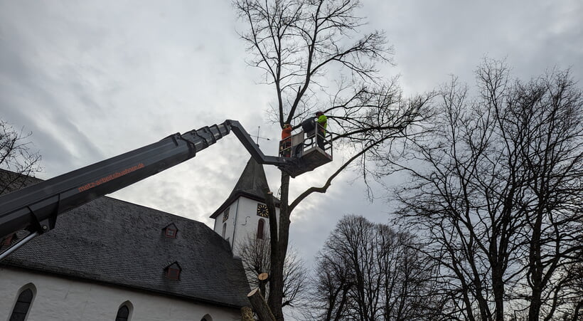 In Feudingen, Januar 2024